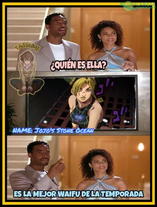 Jolyne es mejor que cualquier saco de cmento