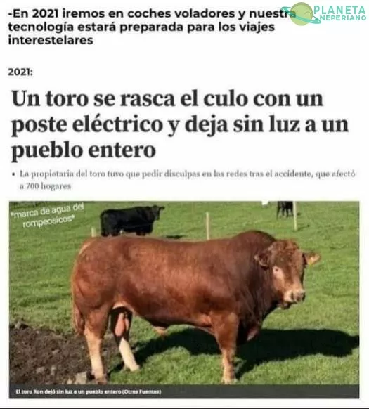 El futuro es hoy, oiste viejo?