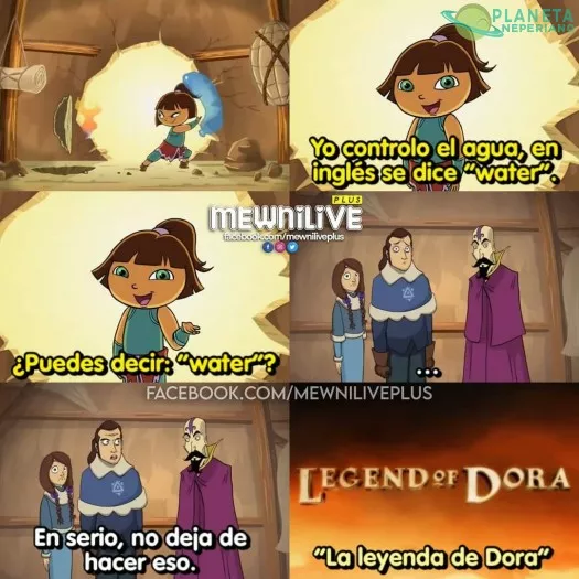 Asi es mejor Korra que Dora, verdad?