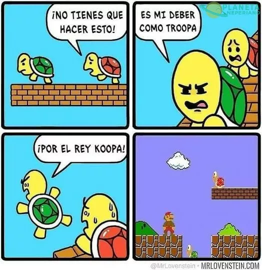 POR ESTO Y POR LA MALDITA ACHA EN EL PUENTE EL PRIMER MARIO ES EL MEJOR