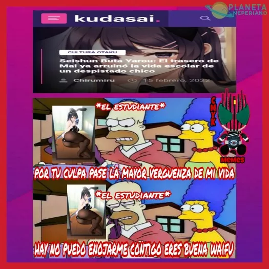 El no puede culparla de sus idioteces