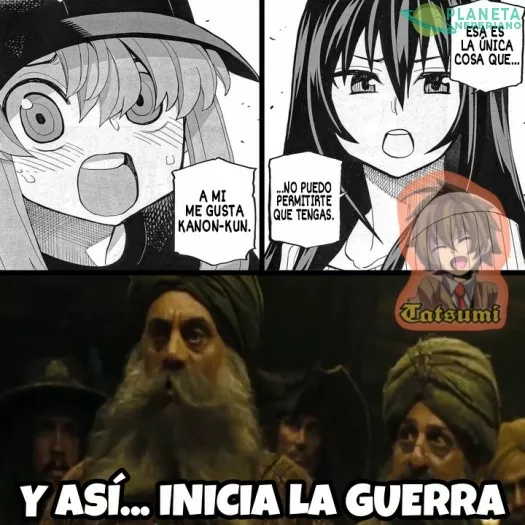 Y ASÍ INICIAN CASI TODOS LOS TRIANGULOS AMOROSOS :V