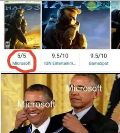 Microsoft premiándole así mismo por el nuevo halo  