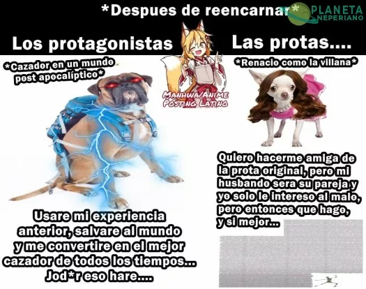 esquemática del isekai según géneros