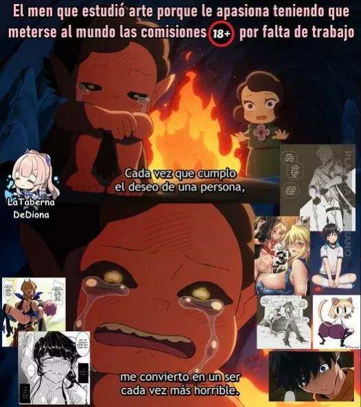 El men que estudio arte