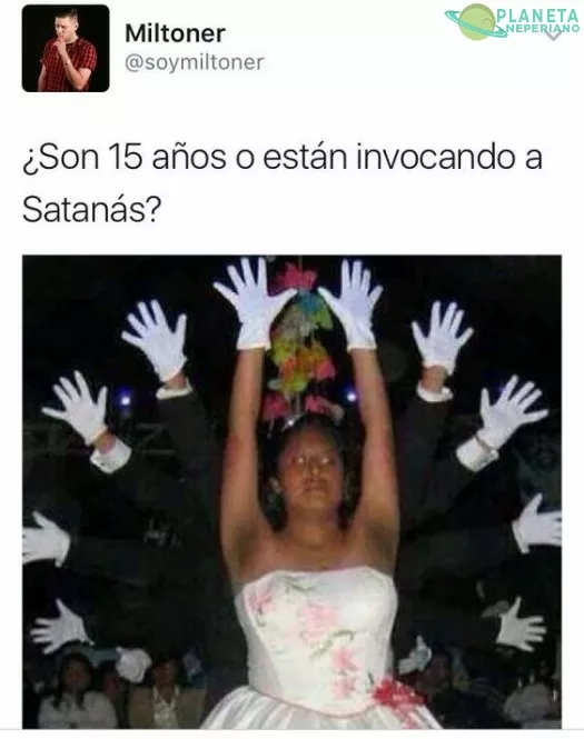 Quinceañera satanica