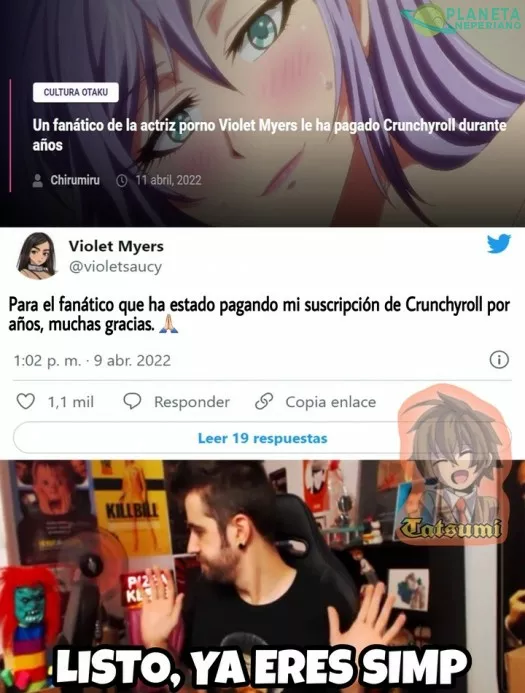 NUNCA VI TANTA VIRGINIDAD EN UNA PERSONA :V