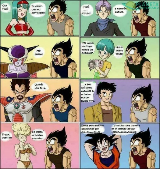 No se que colocar asi que: Vegeta