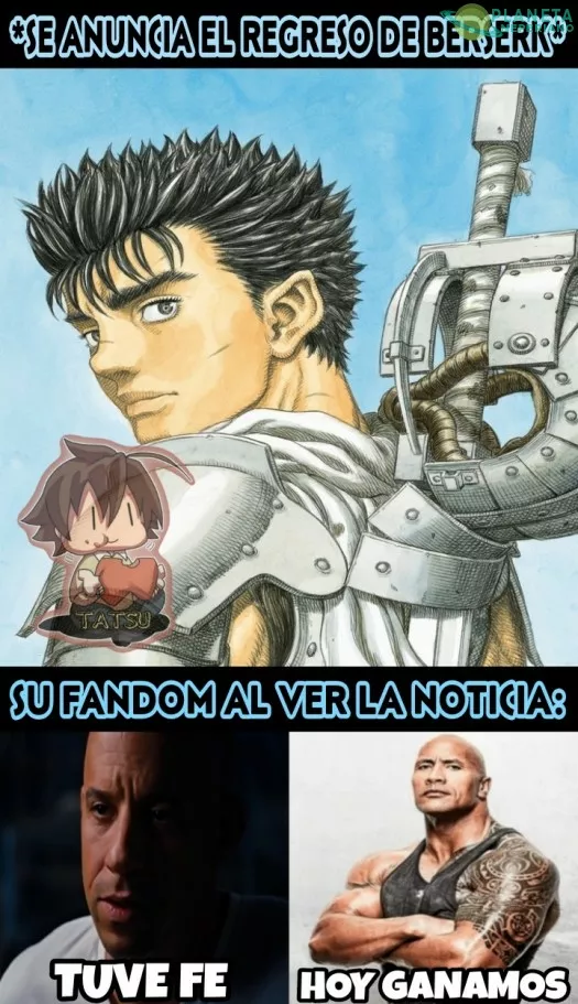 PRIMERO HXH Y AHORA BERSERK 