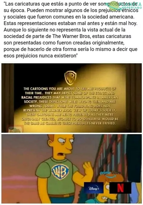 Por eso me encanta Warner, no te dejes de los cristales!!!