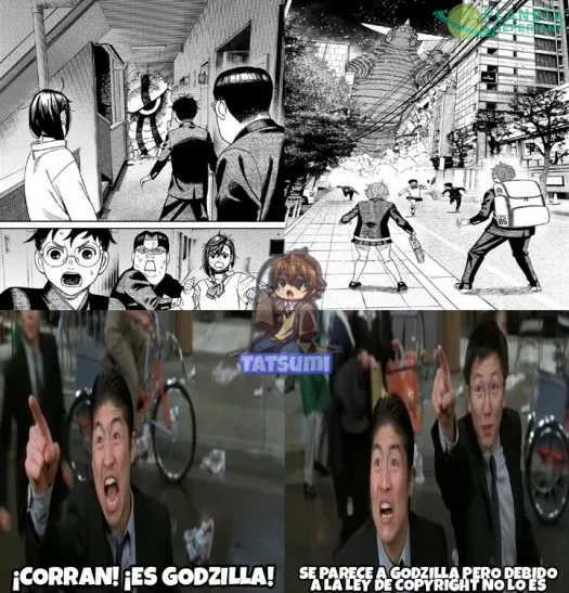 ¡CORRAN COMO SI FUERA GODZILLA!