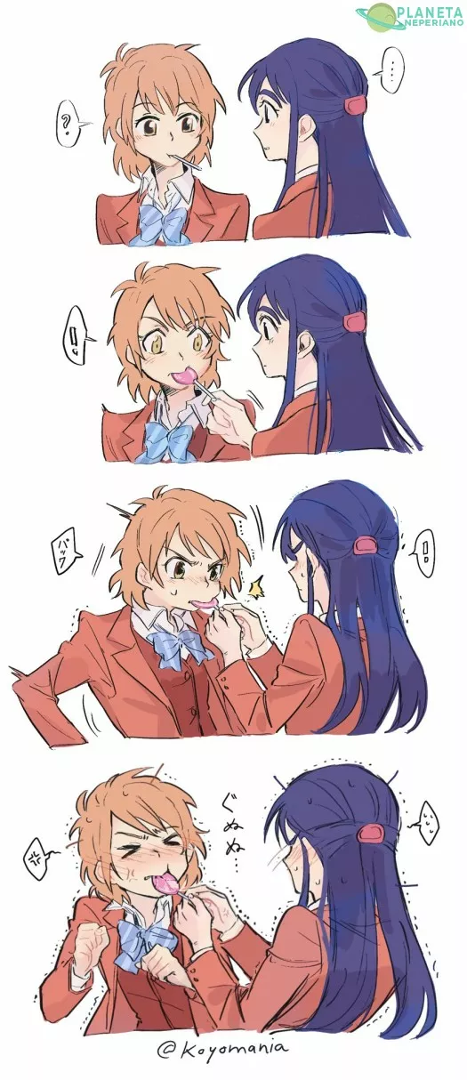 Como cuando te piden una probada XD