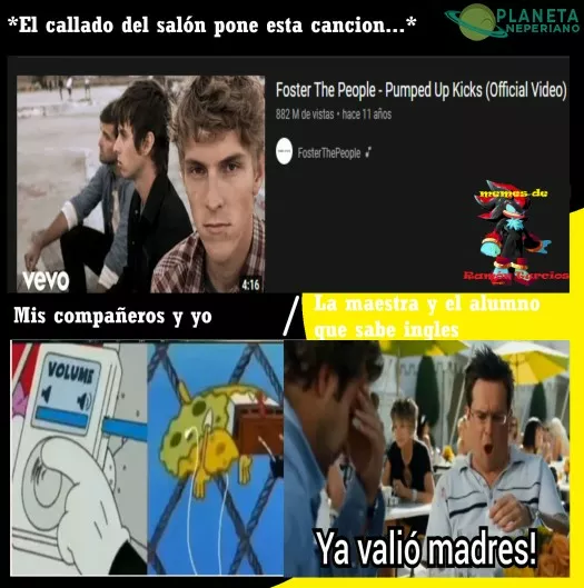 la cancion esta wena, solo que al traducirla cambia la cosa ._.