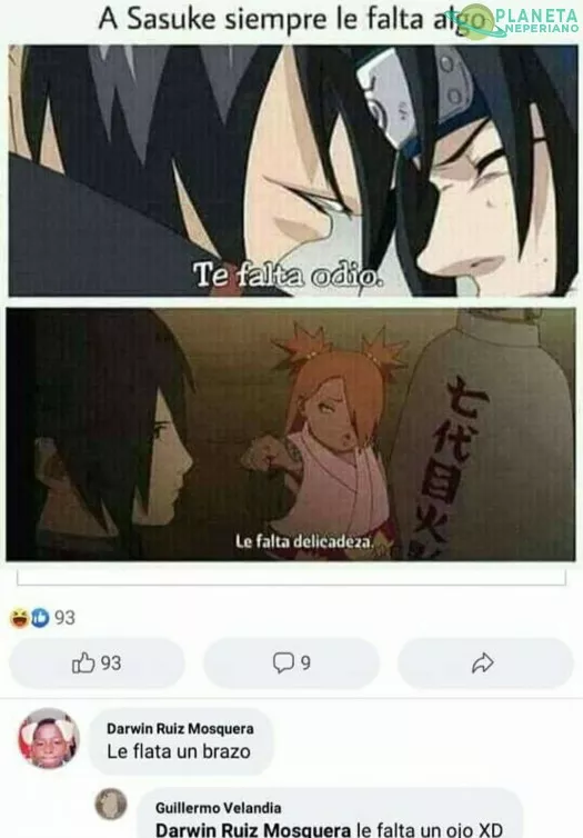 Ahora qué es lo que le faltara a sasuke?