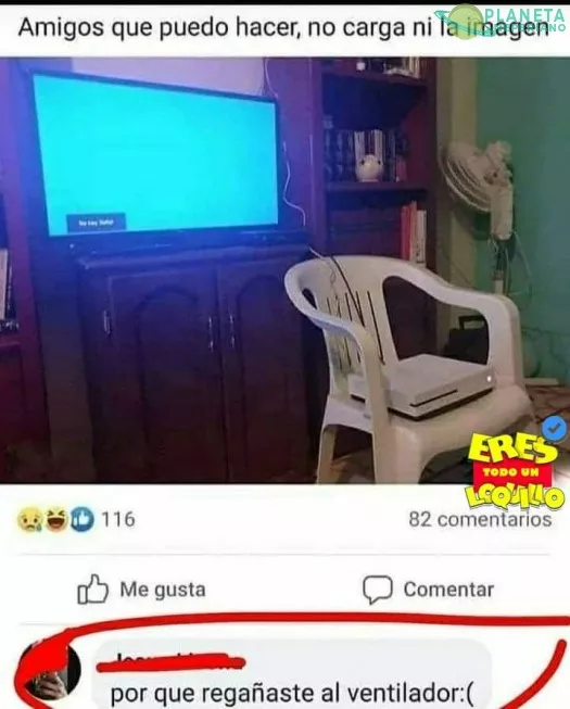 F pobre abanico :'v