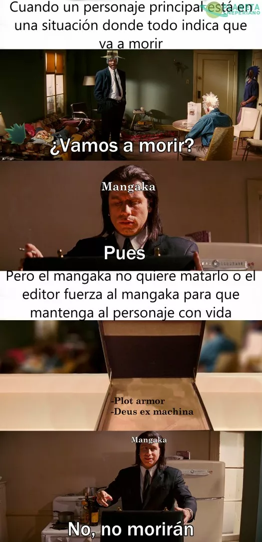 Plot armor y Deus ex machina