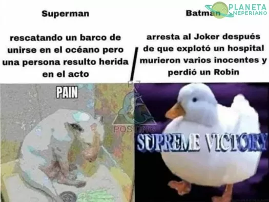 victoria es victoria, y mas si se trata de batman XD