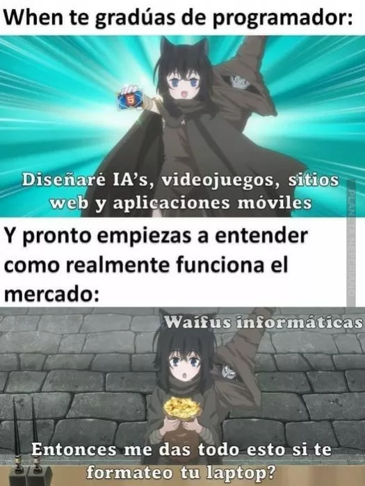 Hay que formatear 