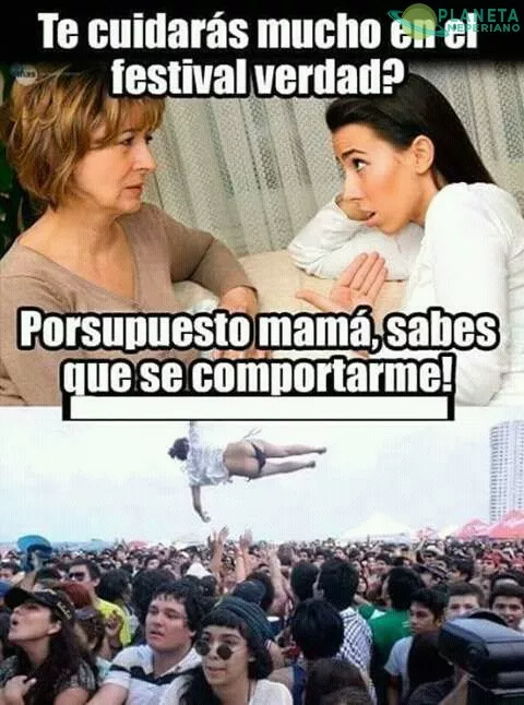 Se porta bien XD