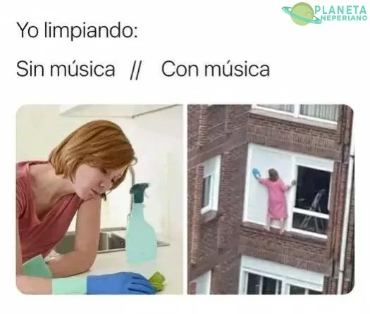 el poder de la musica XD