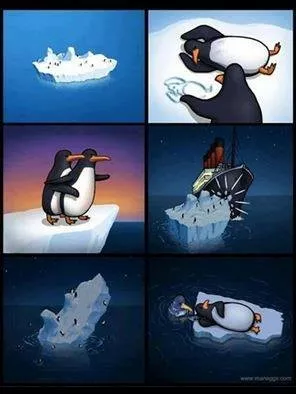 Que paso con el iceberg de titanic :D