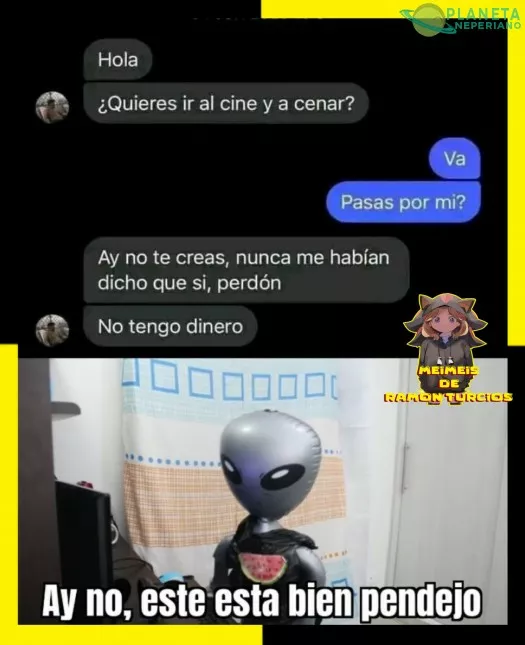 luego pregunta porque no tiene novia