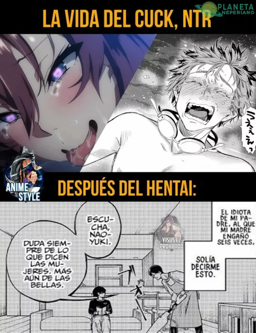 tremendo cuck el padre XD