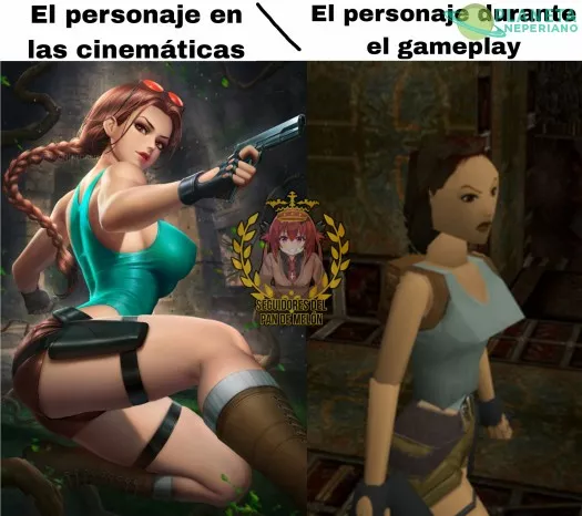 algo tipico en juegos antiguos