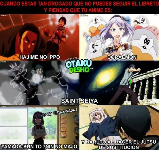esto otakus míos es lo que pasa si en vez de gastar tu dinero en mangas te lo gastas en drogas :v 