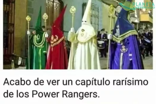 tan raros los nuevos power rangers?