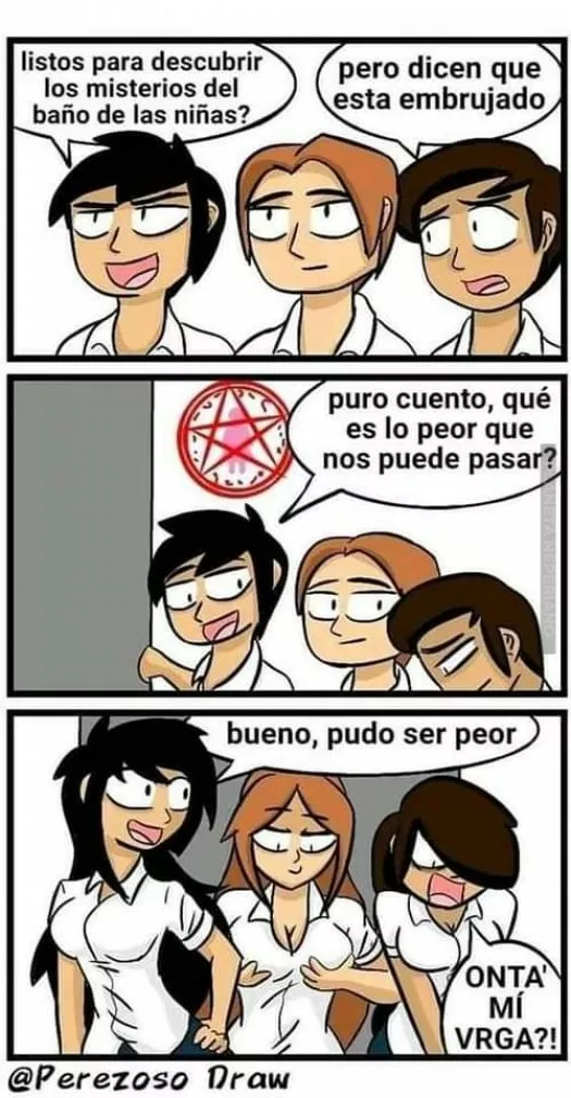 Son tan perfectos los baños de mujeres :v