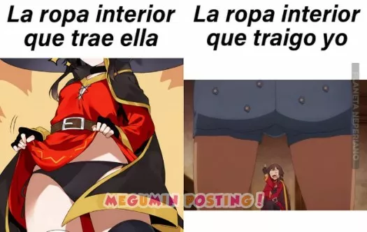 Muchos bichos pasaron por ahi kazuma :o