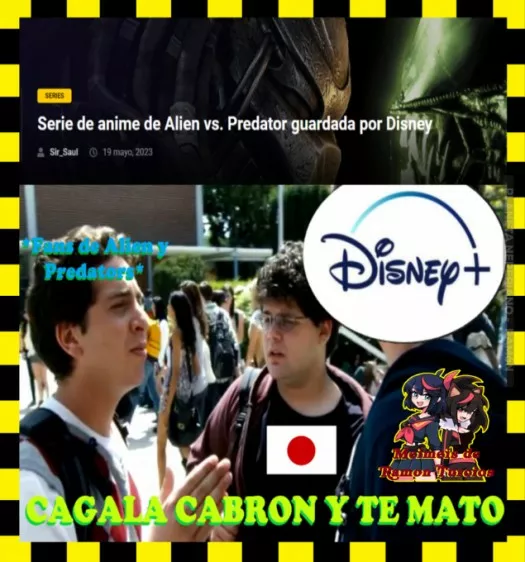 y todavia en anime que es lo peor......