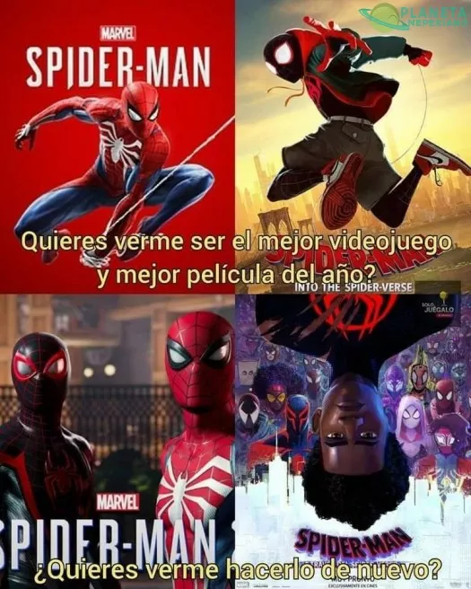 parece que ya se la sabe el spidi