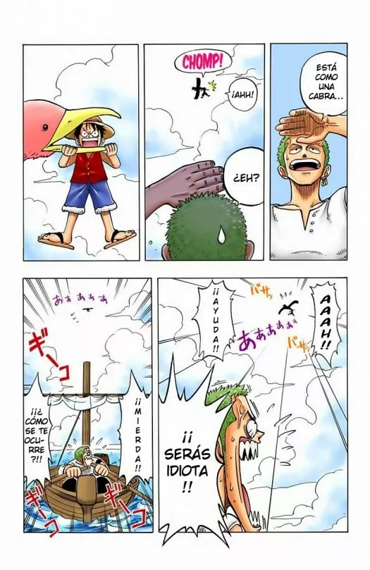 Luffy y sus malas ideas...