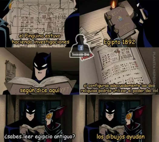 Que sincero que es batman :v