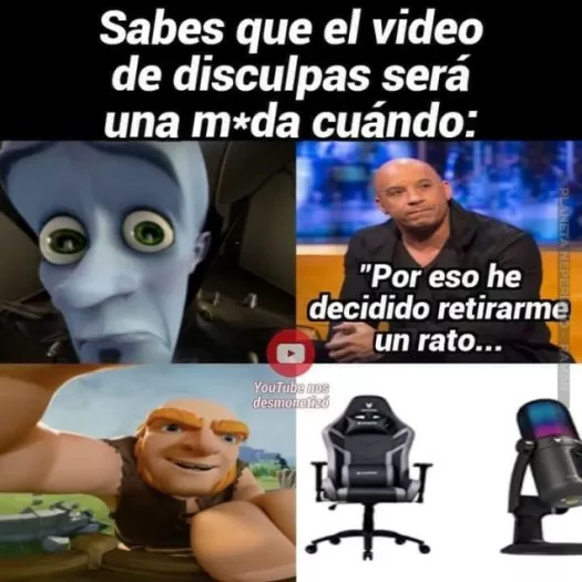 y mas si dura un video de 5 minutos en adelante