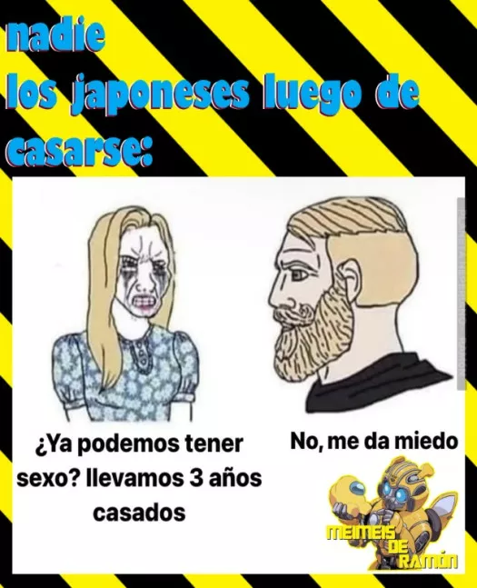 la vida mas normal de una pareja casada japones :-v