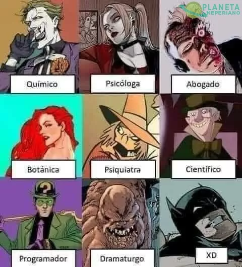 Aún siendo villanos la chamba no se les quita