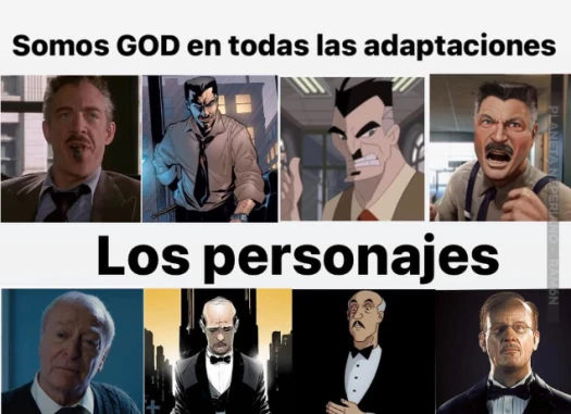 los unicos personajes que sin son bien adaptados tales como son