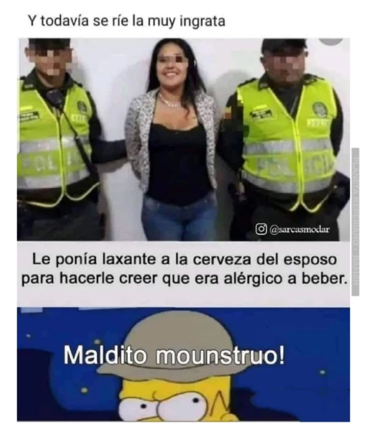 ella es la encarnacion del mal.....