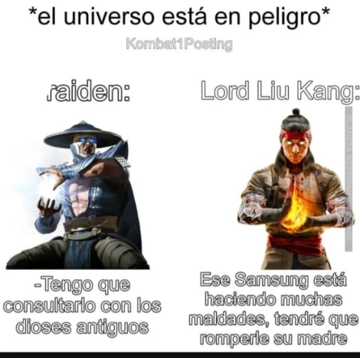 Liu Kang hace mas que los propios dioses antiguos XD