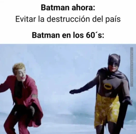 cuando batman era mas chevere :V