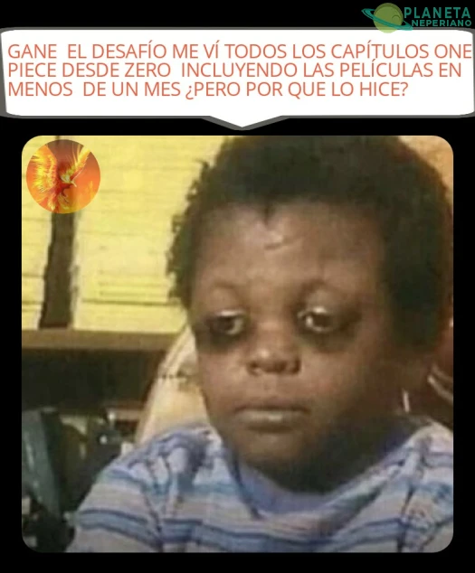 Ese impulso de la niñez de no rechazar los desafíos xD