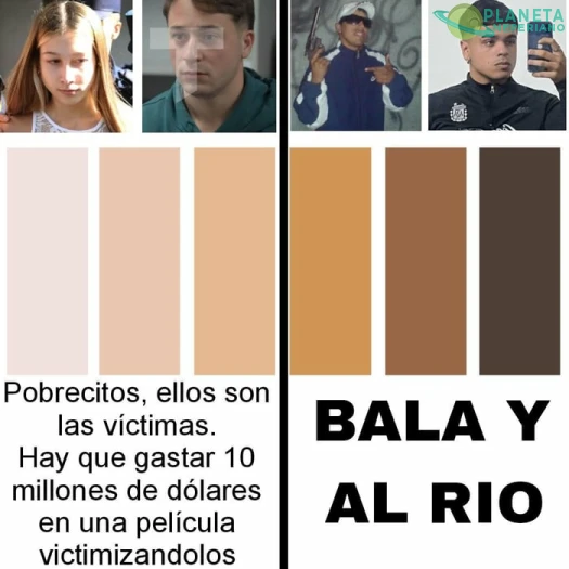 Hay que ser equitatitos... ¡BALAS Y RIO PARA TODOS!