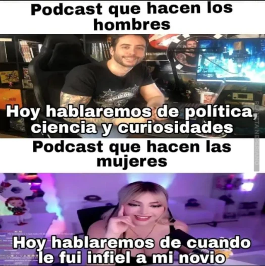 que podcasts mas divertidos, yuju :V