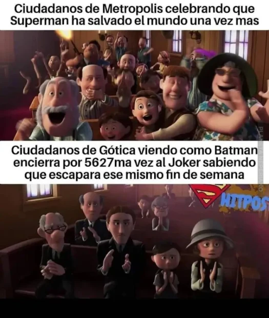 gracias batman por dejarlo vivir, que harian sin ti :v