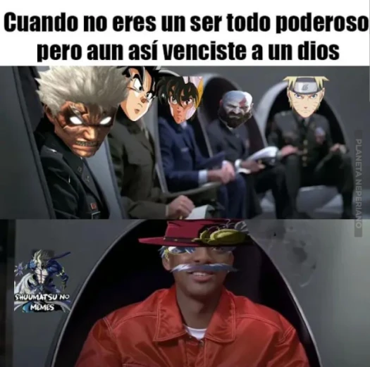 aunque uso a una valkirya como arma, pero cuenta como que el lo vencio :v