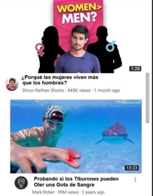 quien sabe porque vivimos menos :v