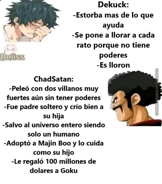 como siempre, mr satan demostrando porque es el mejor :v